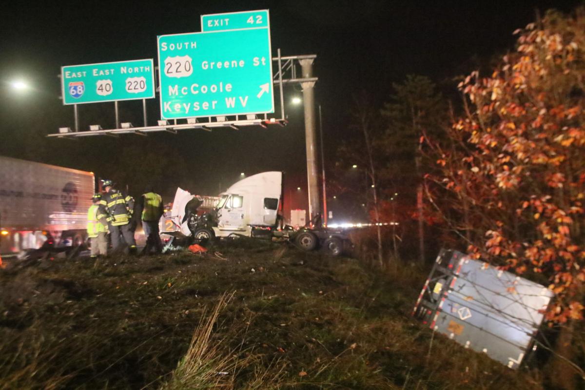 Another tractortrailer crashes on I68 at Haystack Mountain News