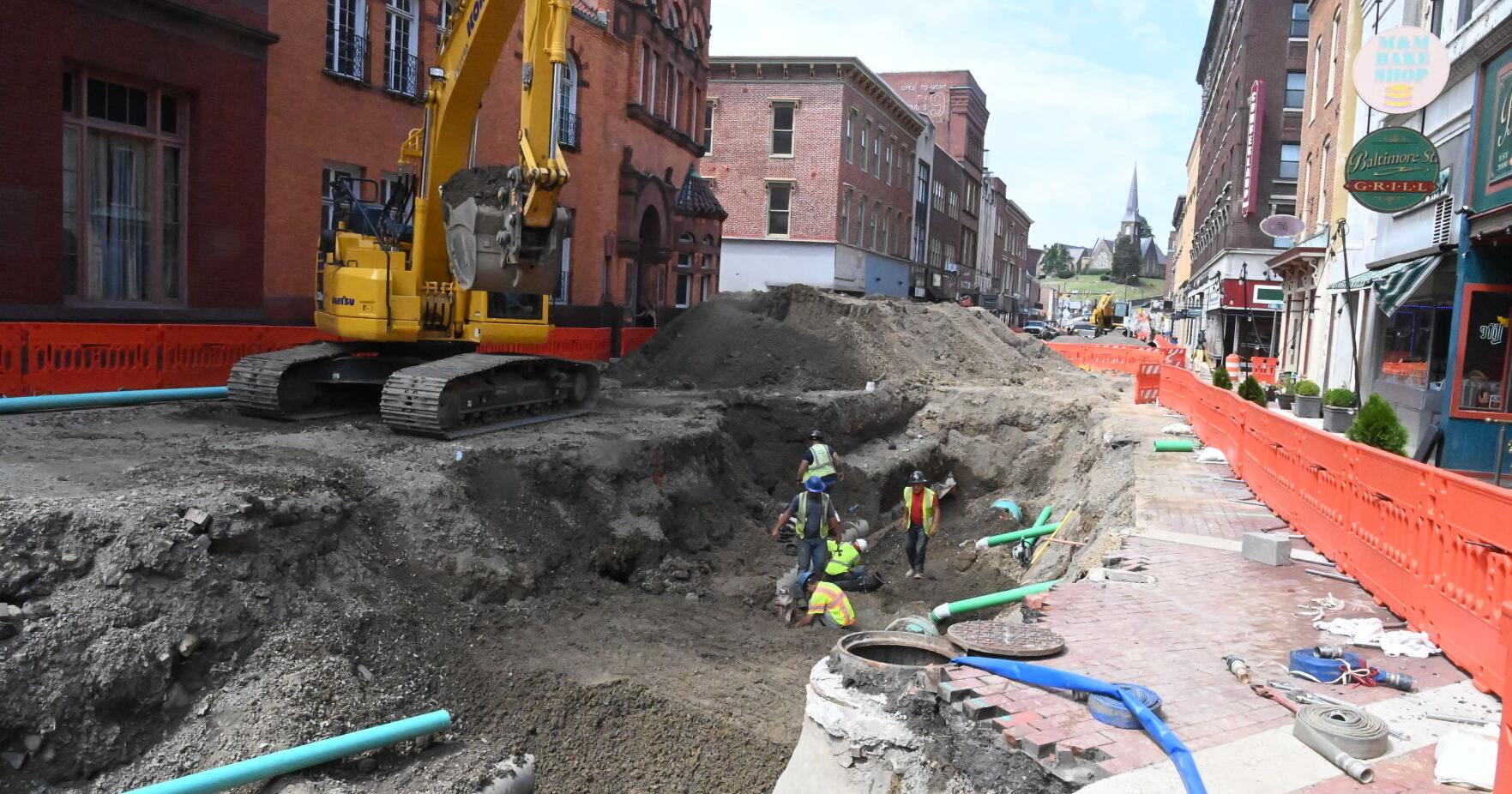 Downtown construction includes unexpected challenges - Vimarsana News