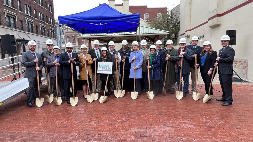 'Reimagine Cumberland' Officials break ground on Baltimore Street