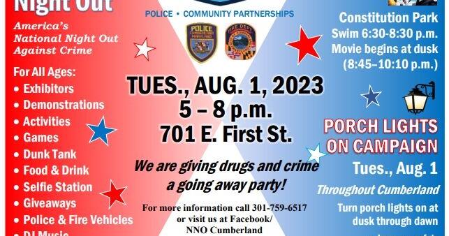 National Night Out set Aug. 1 - Vimarsana News