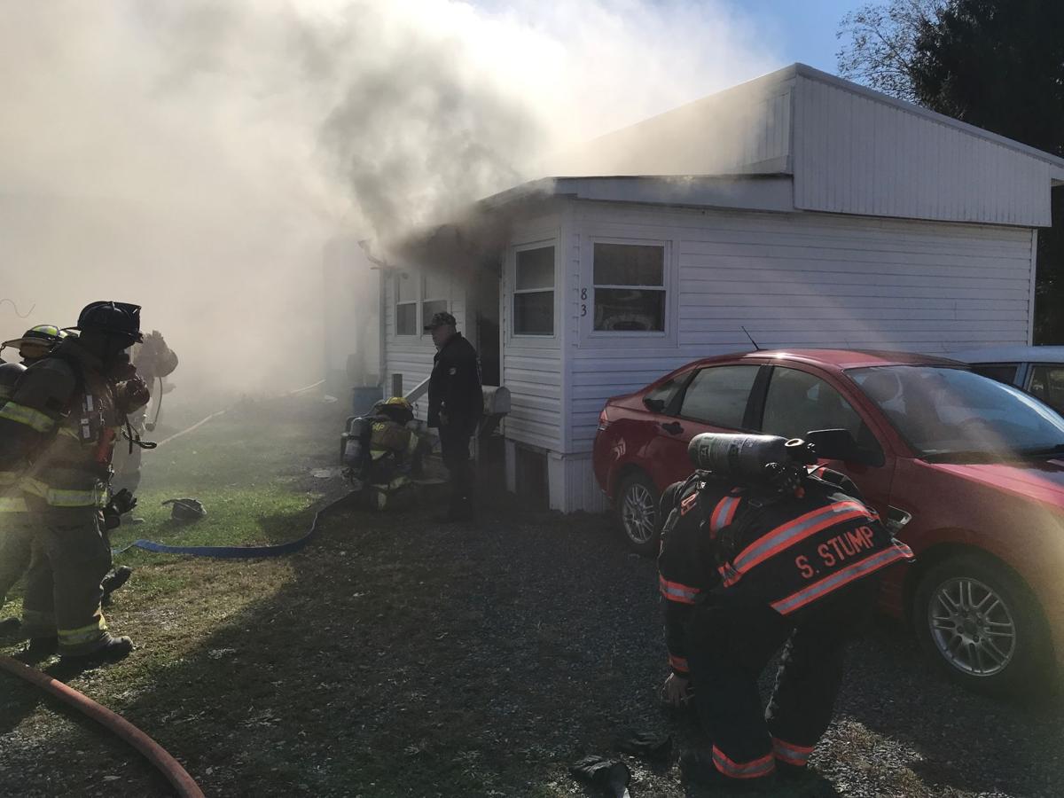 Firefighters battling Fort Ashby blaze Local News