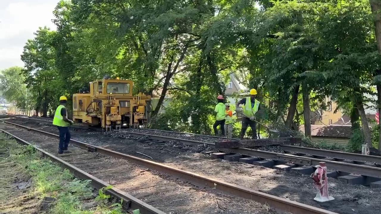 Video: Scenic railroad track work complete | | times-news.com