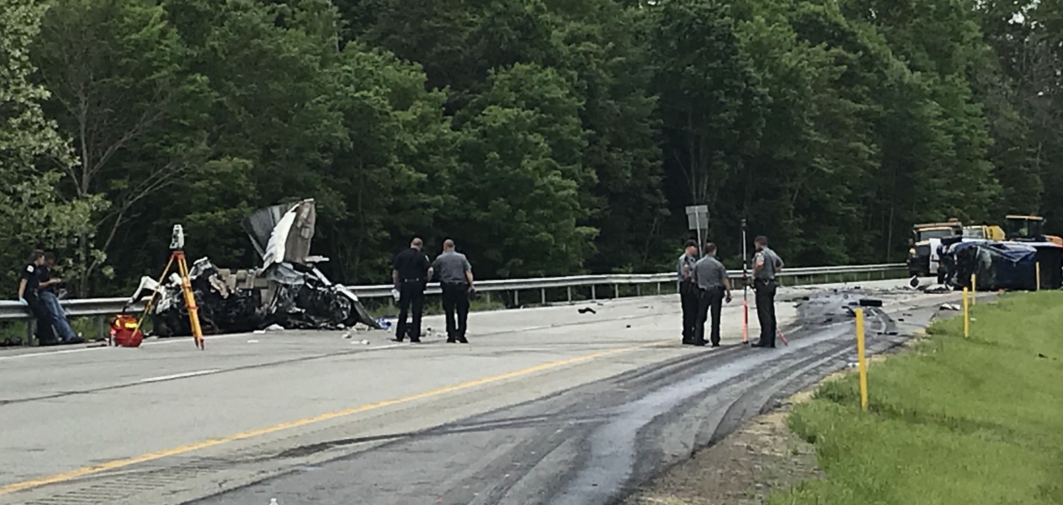 One Dead, Four Injured In Three-vehicle Crash On Route 219; Stretch Of ...