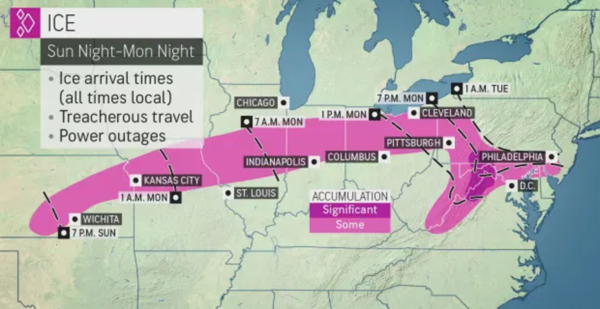 Winter Storm Warning In Effect Through Tuesday News Times News Com