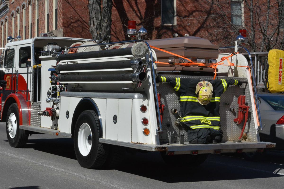 PHOTOS, WATCH VIDEO Funeral procession for fallen LaVale firefighter