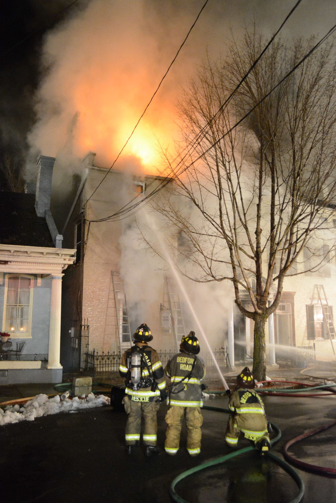 Threealarm fire on city's Prospect Square See photos and video