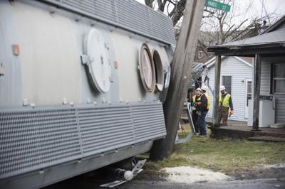 Sand Filled Train Cars Derail At Uniontown News Times News Com