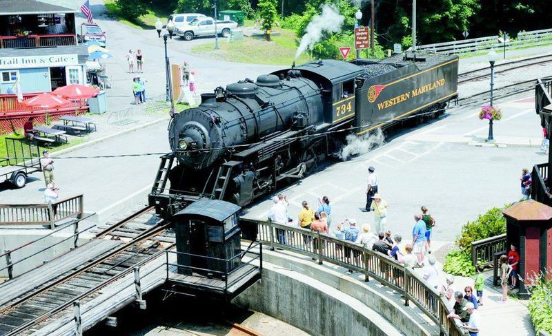 Landslide takes scenic railroad s Frostburg excursions off track