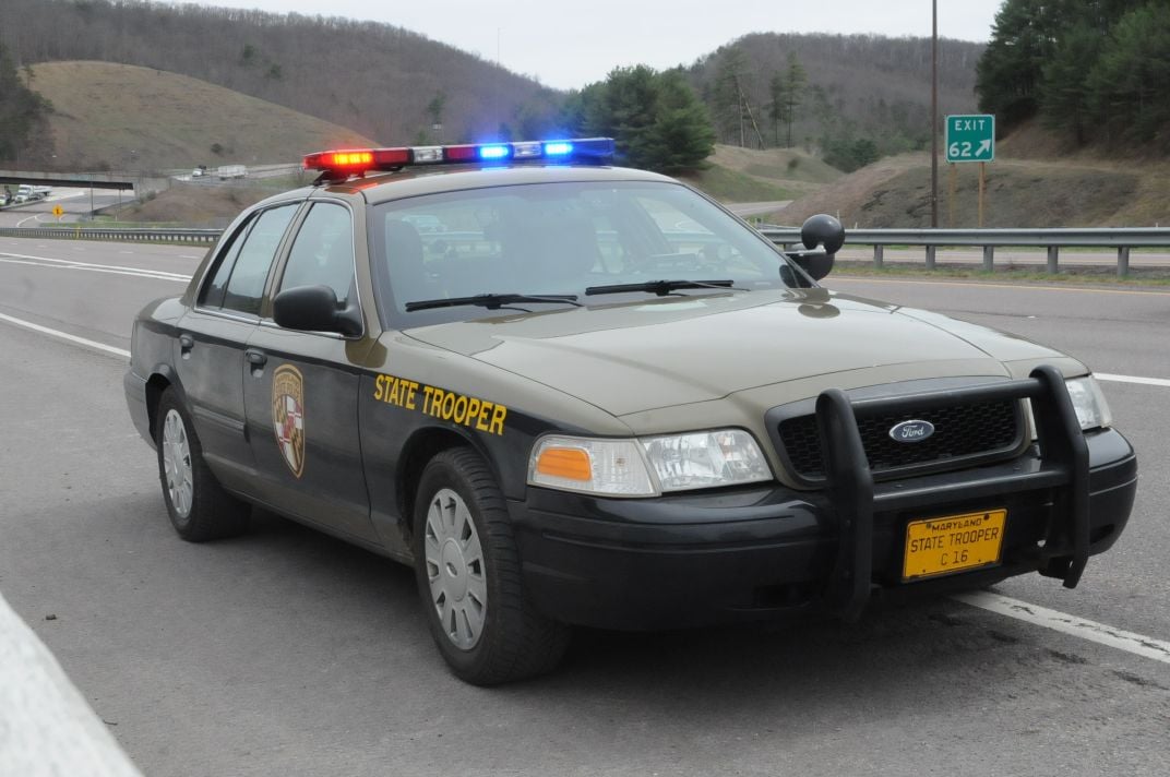 Maryland State Police vehicle