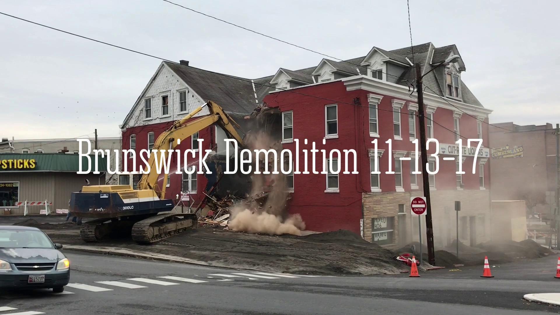 Brunswick Hotel Demolition By Ctn Steve Bittner Times News Com