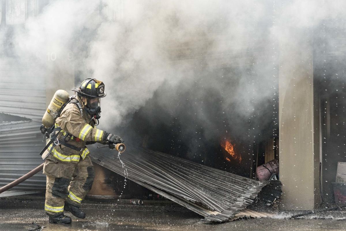 Williamstown storage unit fire