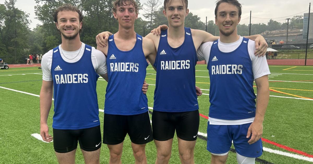 U-32 boys dominate track and field championships
