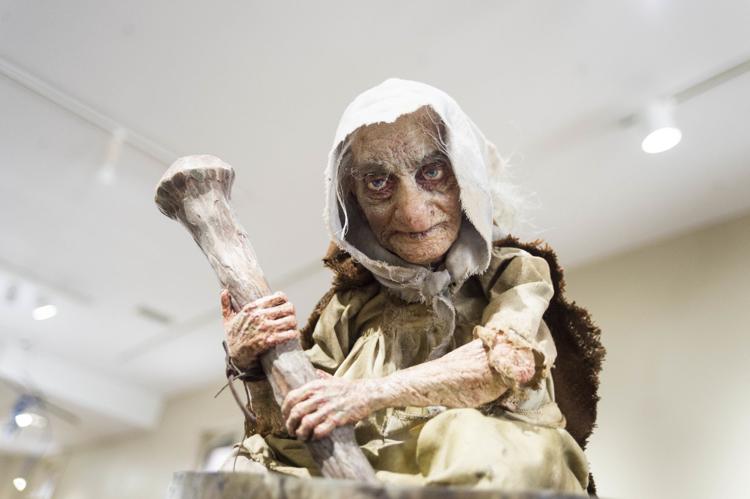 Baba Yaga Sculpture Art Gallery Show