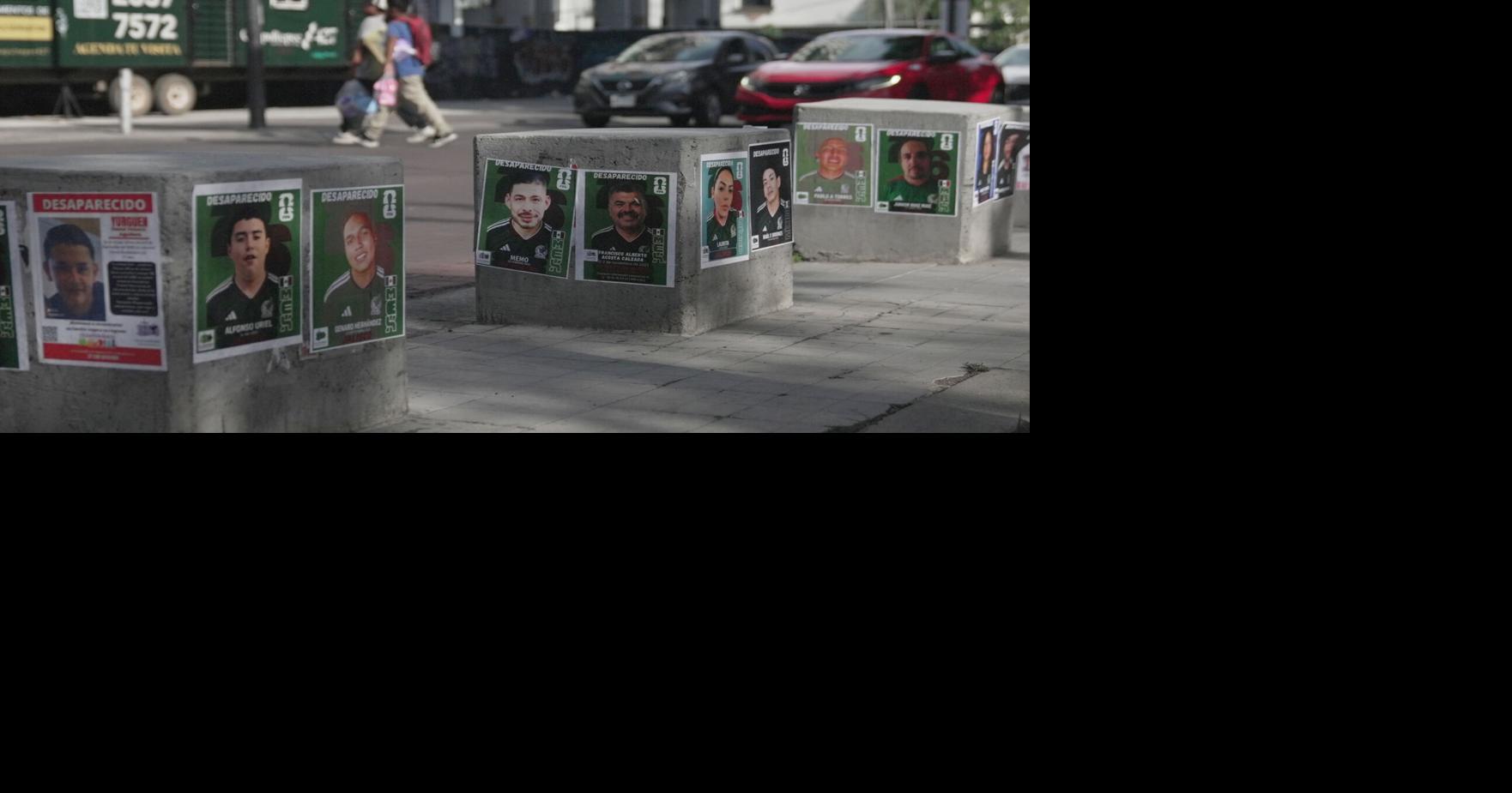 Mexico Missing People WCup Stickers
