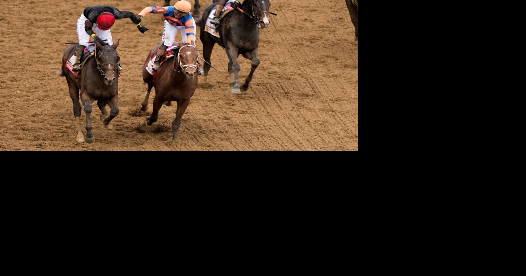 Jockey Jose Ortiz comes from last to pass brother Irad and win Kentucky Derby