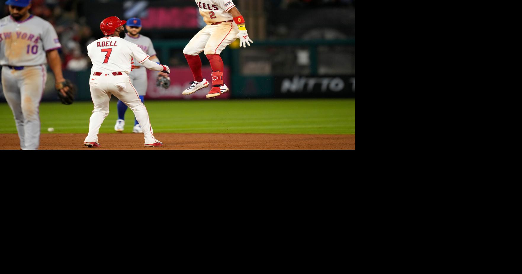 Oswald Peraza's two-out RBI single in 10th inning lifts Angels to 4-3 win over Mets