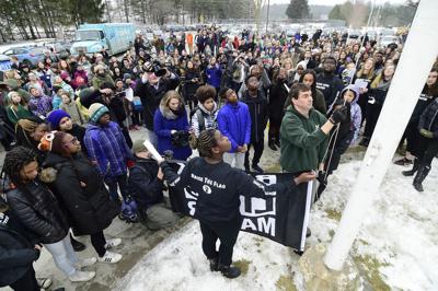 Hundreds attend MHS Black Lives Matter flag-raising
