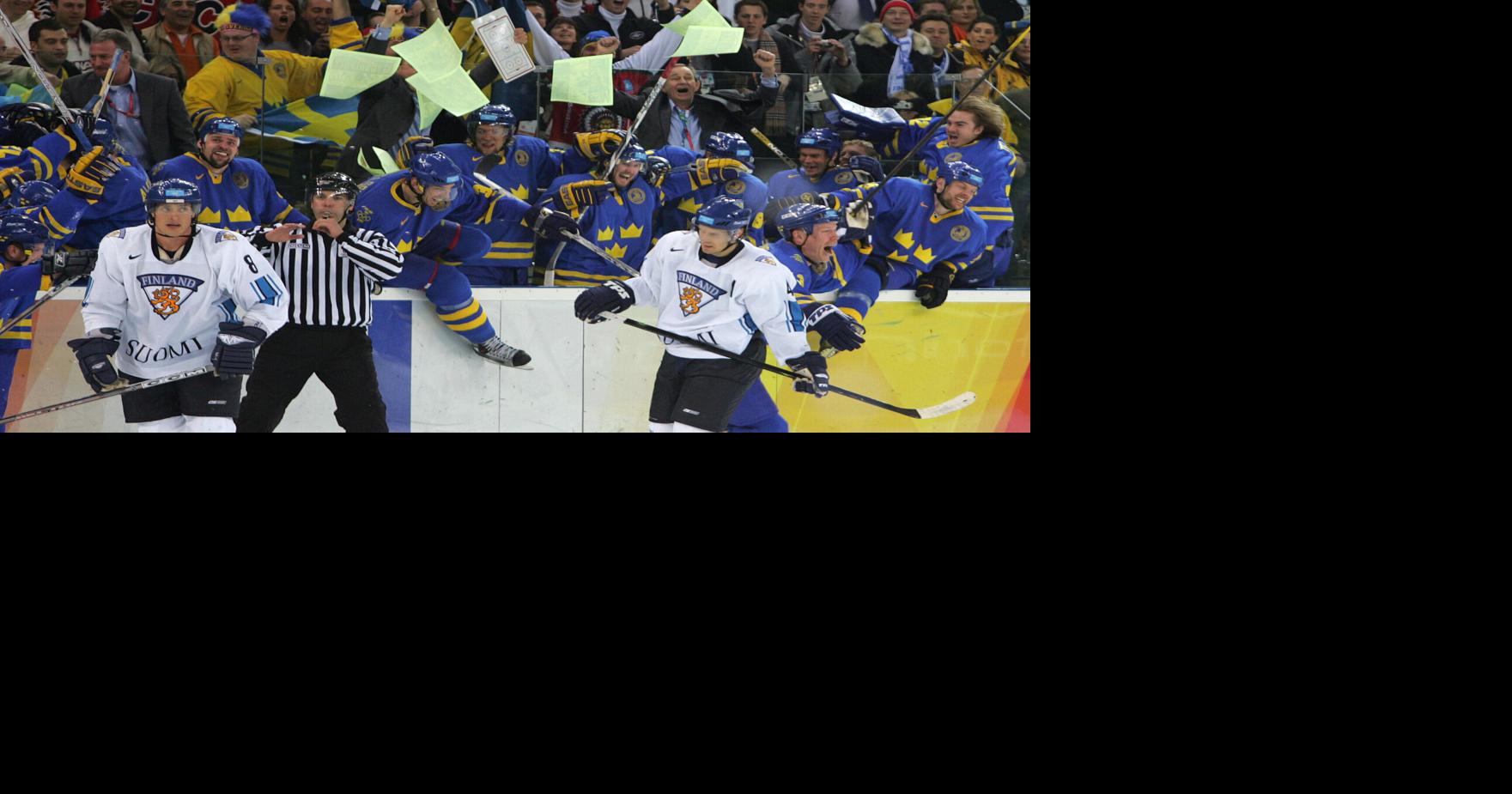 Sweden Finland 20 Years Later Olympics Hockey