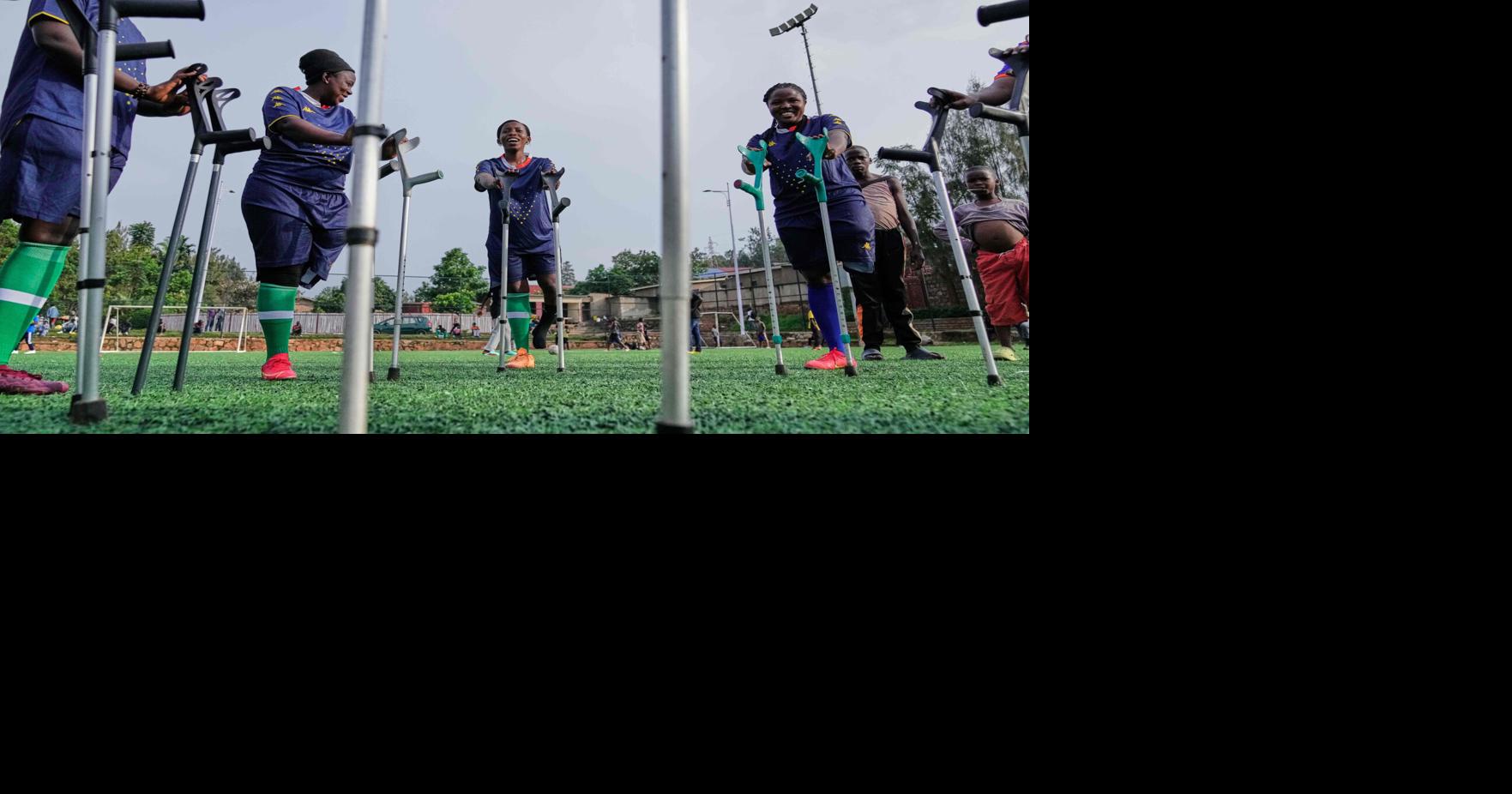 APTOPIX Rwanda Amputee Football