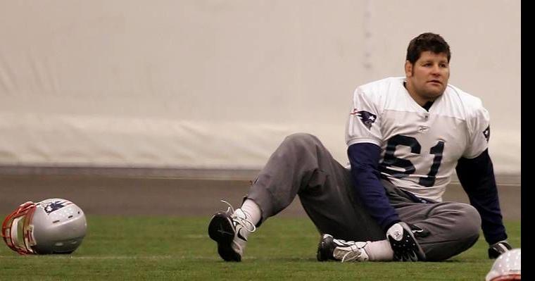 26.10.12 Watford, England. St Louis Rams Guard Chris Williams fumbles a  catch during morning practice at the Grove Hotel ahead of the NFL Pepsi Max  International Series game against the New England