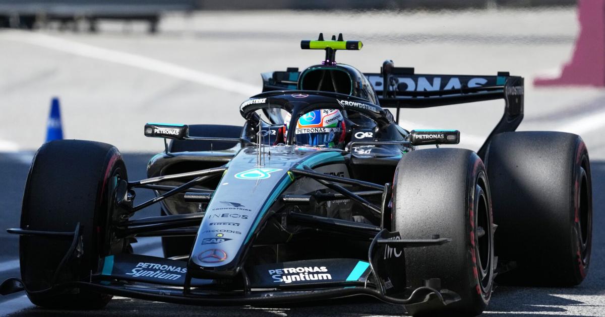 Russell to start Barcelona GP from pole ahead of Hamilton, F1 leader ...