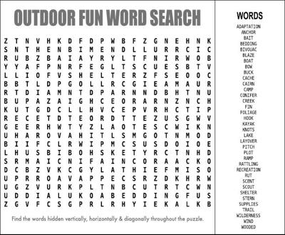 WORD SEARCH | Puzzles | timesargus.com