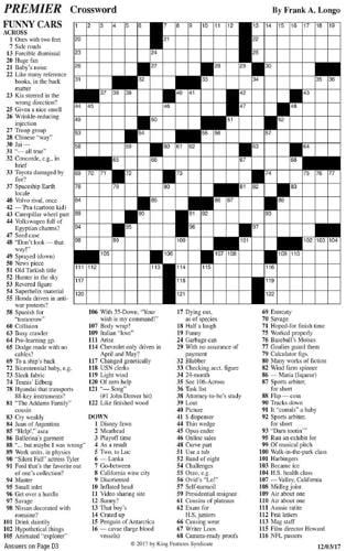 CROSSWORD | Puzzles | timesargus.com