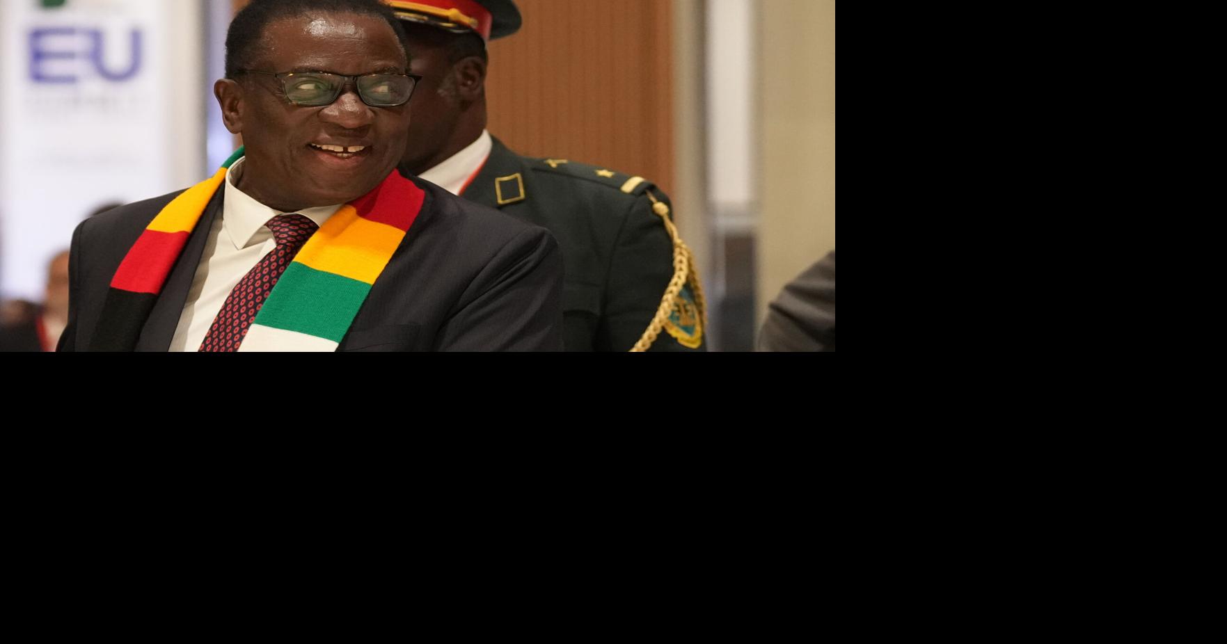 A hearing on extending Zimbabwe president's term erupts in chaos