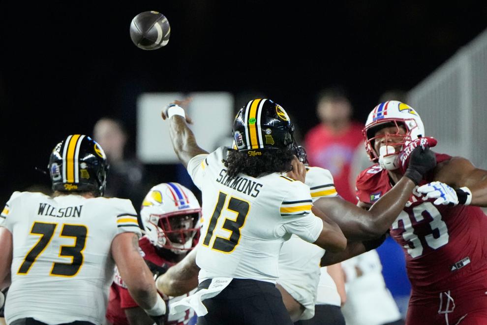 No. 23 Missouri beats Kansas 38-21 in the Border War