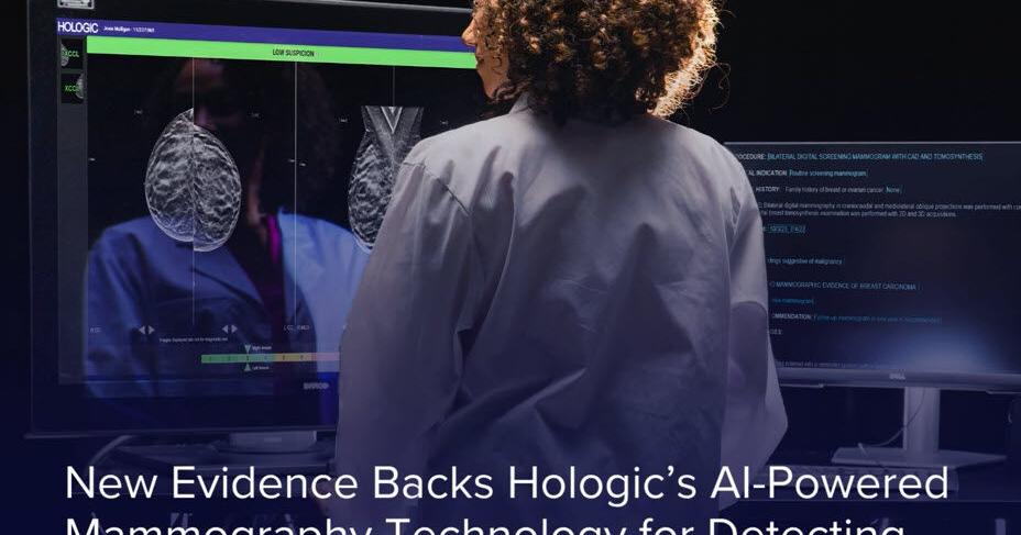 New Evidence Backs Hologic’s AI-Powered Mammography Technology for Detecting Challenging Cancers