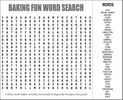 Word Search | Features | timesargus.com