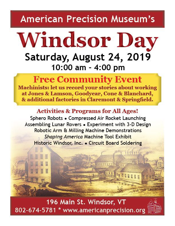 Windsor Day Celebration Calendar