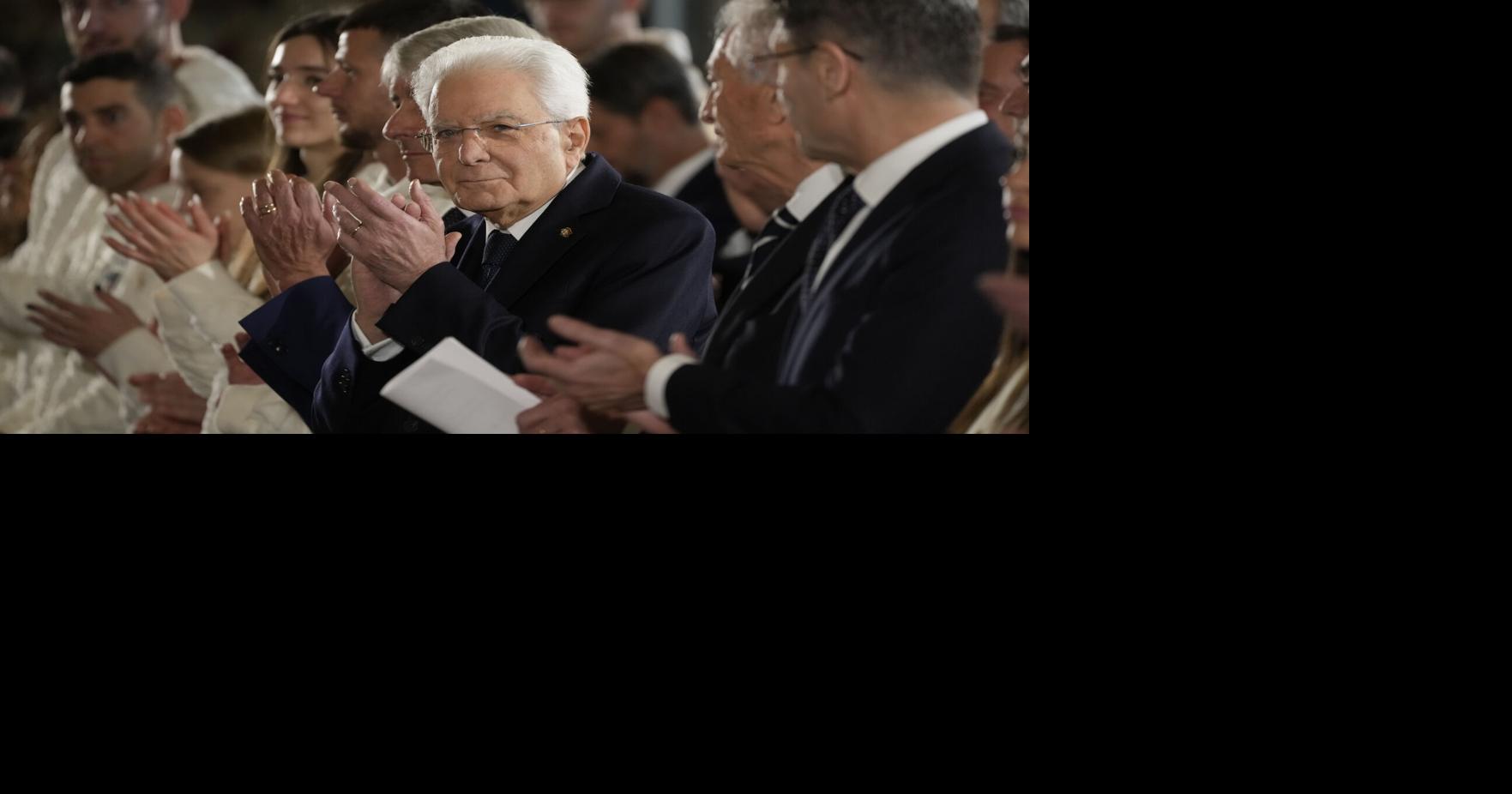 Italy Olympic Flag Bearers