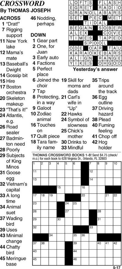 todays crossword puzzles timesarguscom