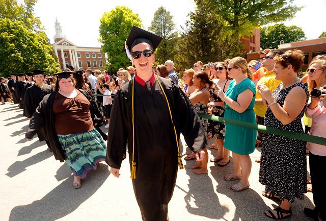 Castleton State College graduation A love story and life advice | News ...