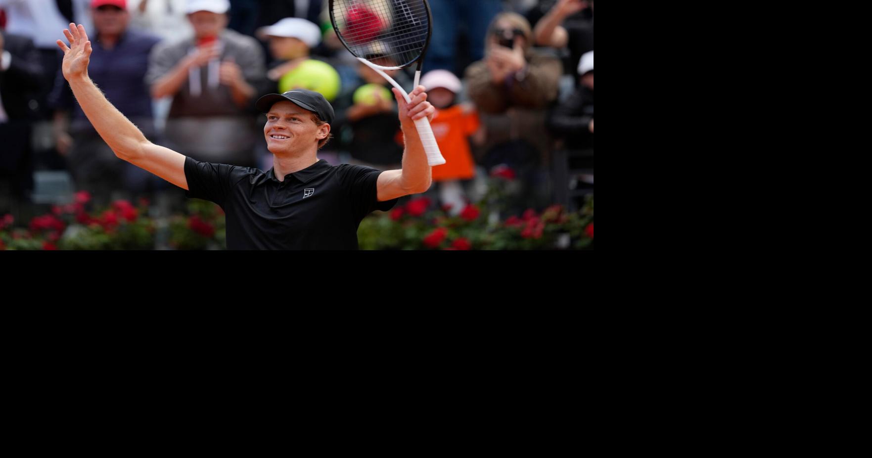 Sinner beats Medvedev after rain stoppage and physical issues to set up Italian Open final vs. Ruud