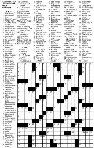 CROSSWORD | Puzzles | timesargus.com