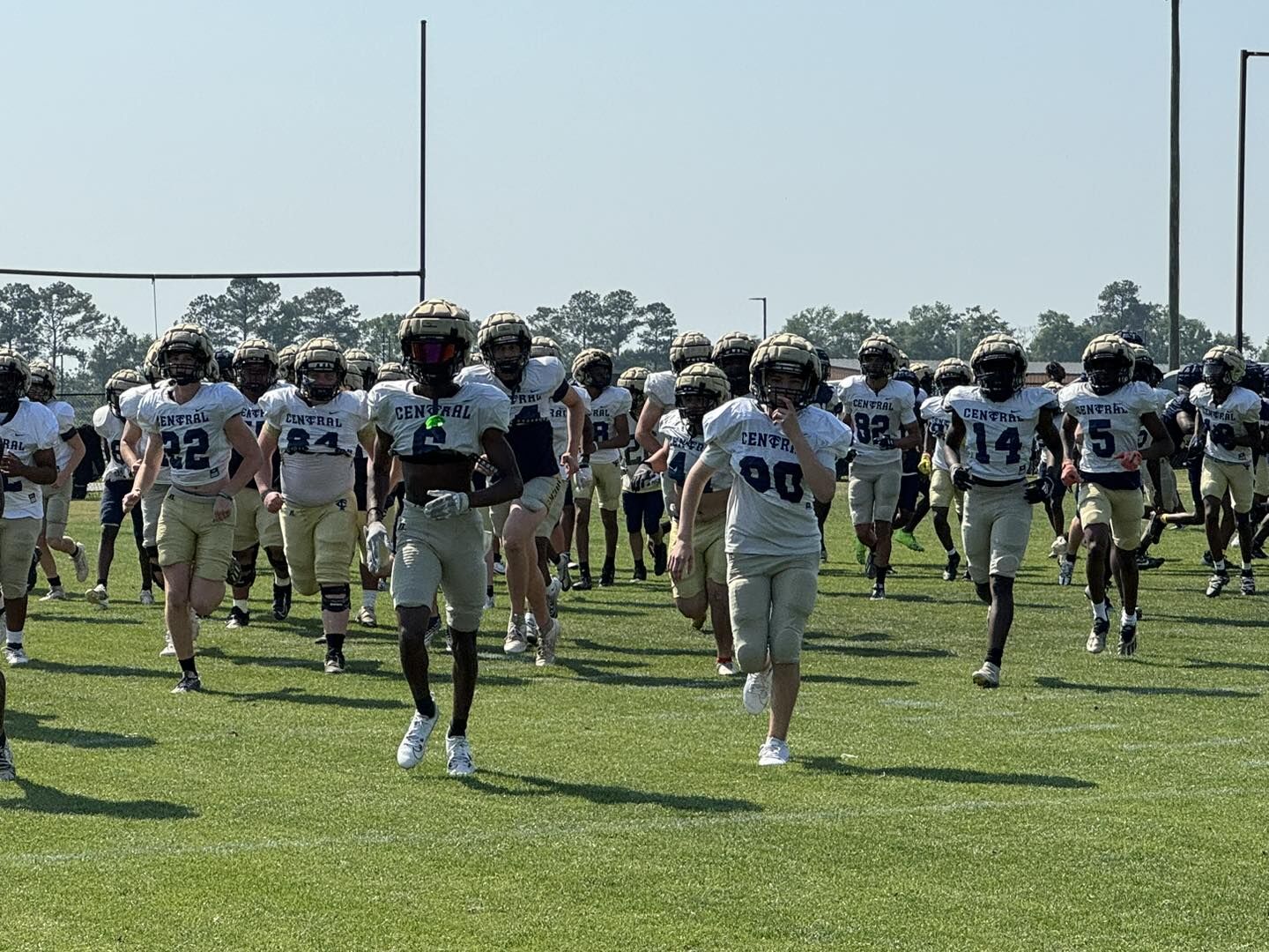 State Champion Yellow Jackets open spring practice