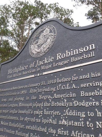 Jackie Robinson marker