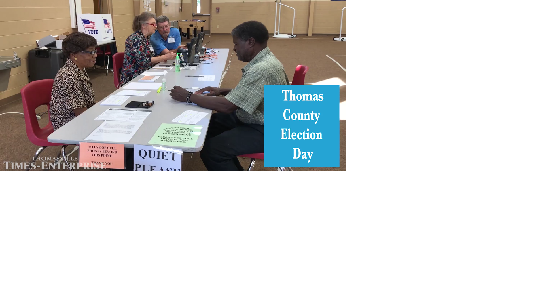 Thomas County Election Day Local News