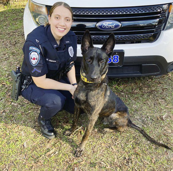 TPD welcomes first female K-9 officer 