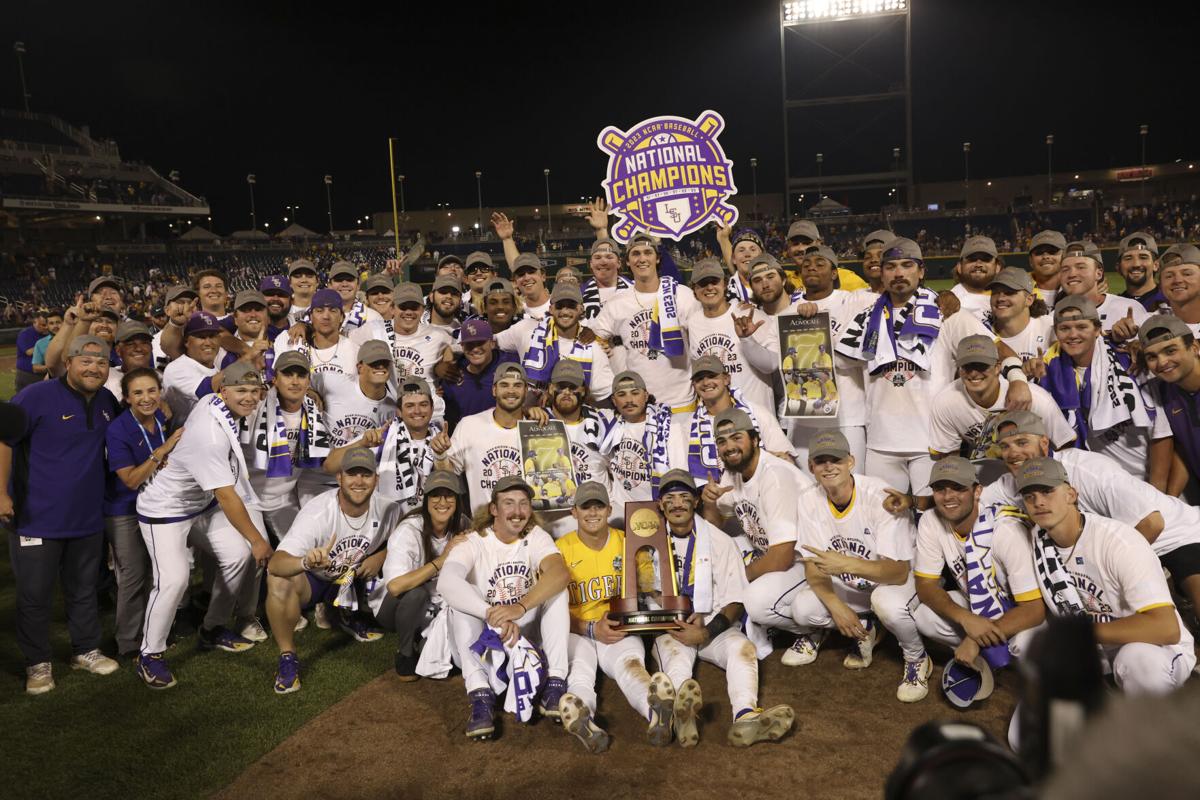 LSU beats Gators 18-4 in CWS to win national championship