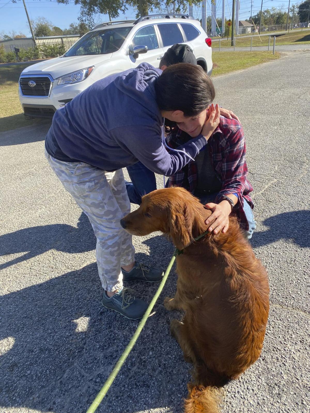 Family gets early Christmas miracle with safe return of dog