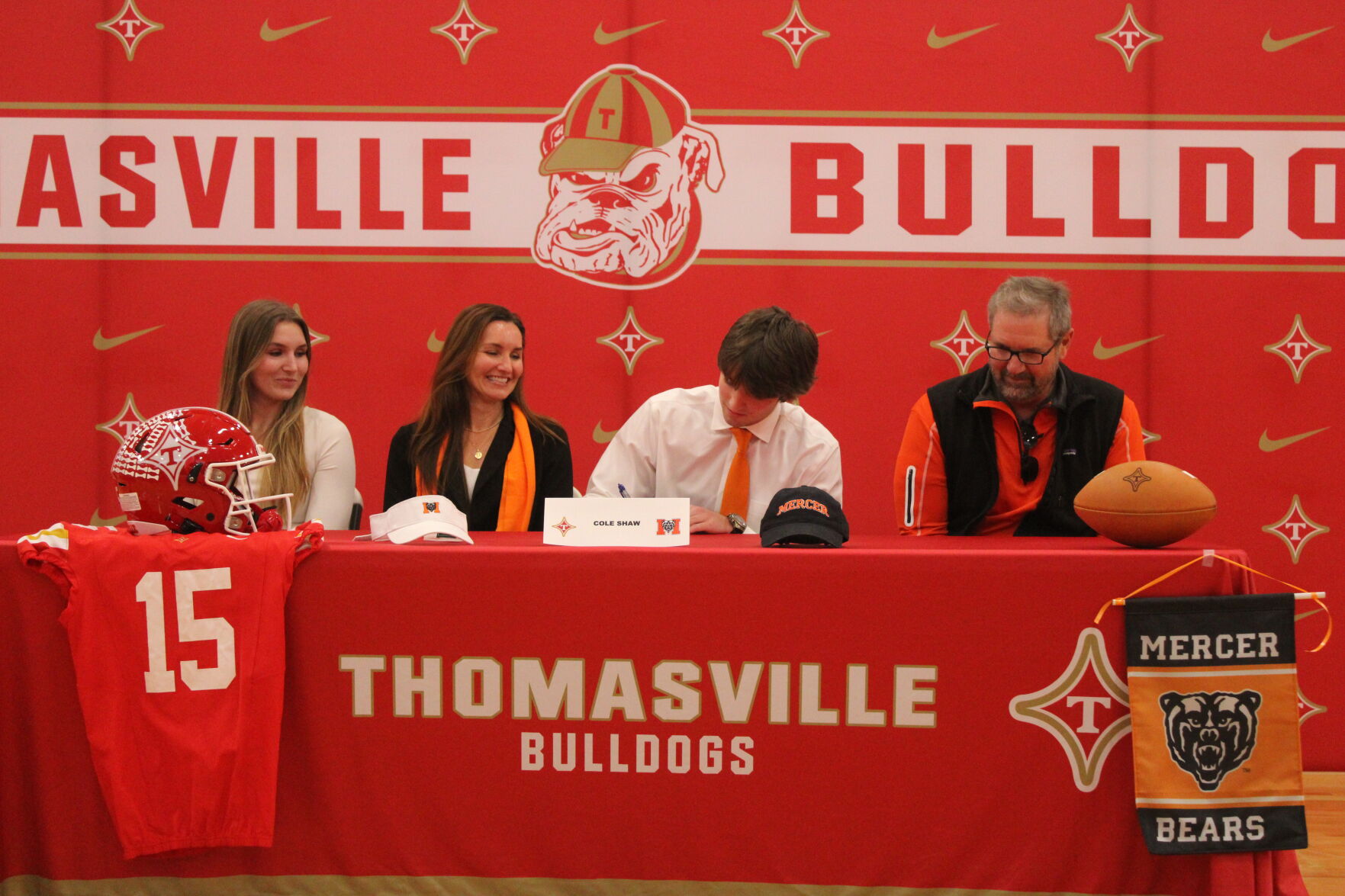 Thomasville’s Star Receiver Cole Shaw Signs with Mercer: A Journey from Football Player to Division I Athlete