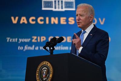 Biden vaccine mandate **This image is for use with this specific article only**