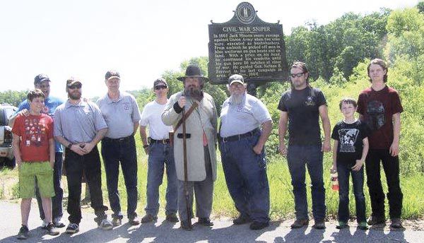 Confederate Sharpshooter? Historical Marker