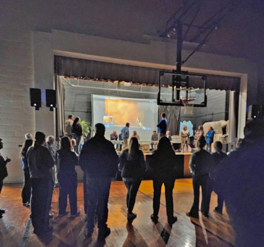 Forgiveness House rehearsal