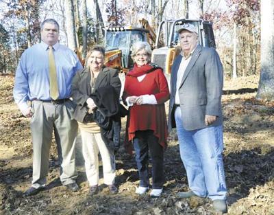 ground breaking timesleader shelter animal committee sherry brock judge executive among thomas tuesday those member left were hand project