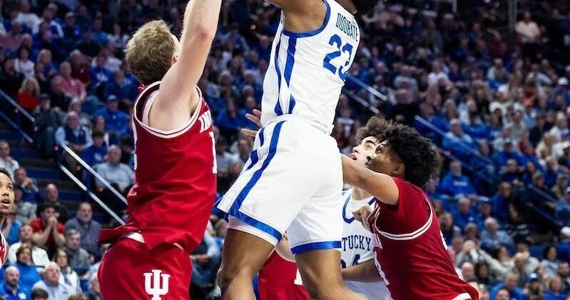Mouhamed Dioubate powers Kentucky past Indiana in renewed rivalry