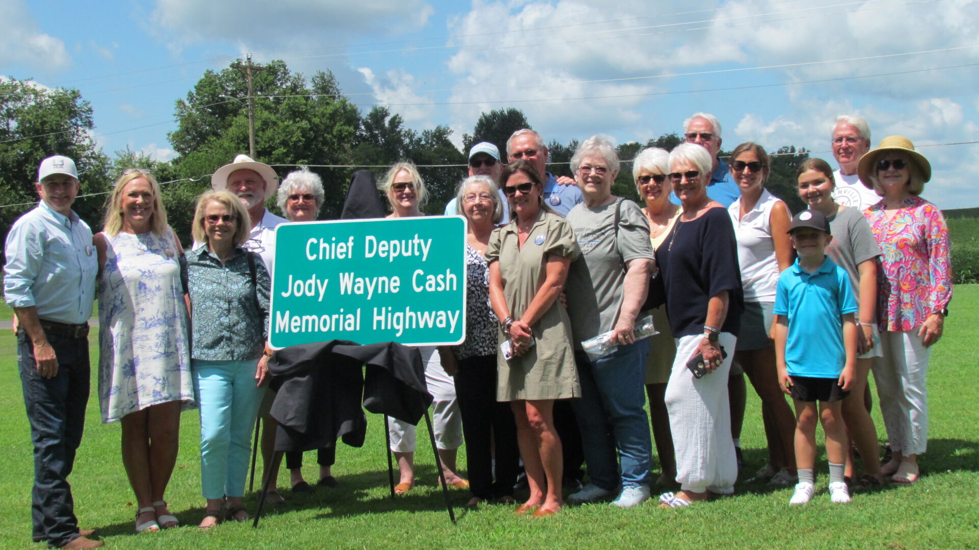 Fallen Chief Fallen Chief Deputy and Princeton native Jody Cash honored in road ...